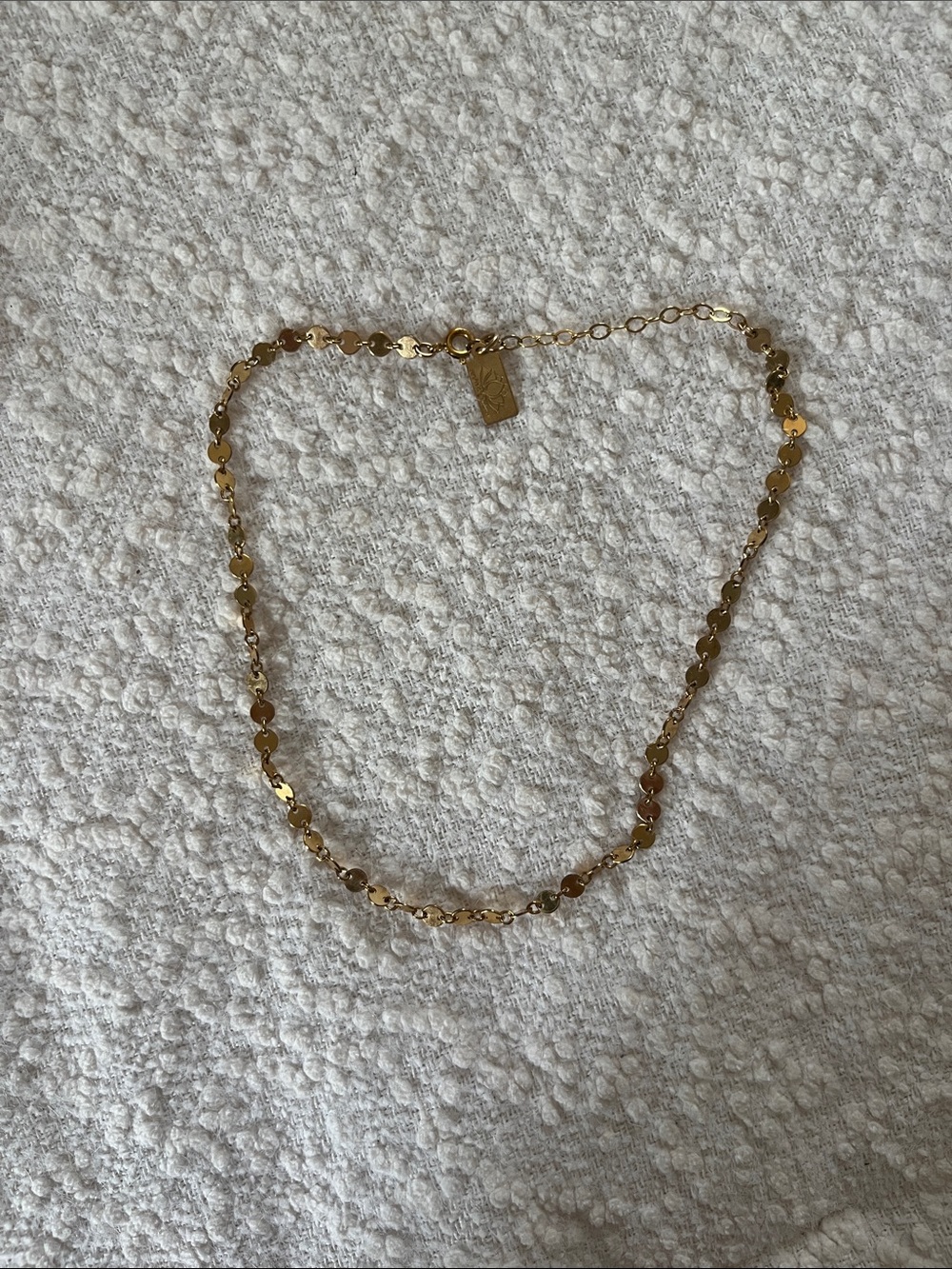 Judith Bright Gold Choker